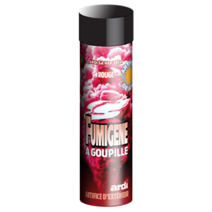 FUMIGENE A GOUPILLE ROOUGE 1 MN