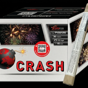 alt="Pack d'artifices Aérien avec feu automatique Crash 36 Palmiers et chandelles romaines - Artifice en Fête"
